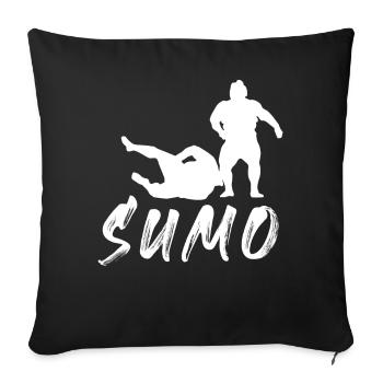 Sumo - Sofa pillowcase 17,3'' x 17,3'' (45 x 45 cm) - black - Front
