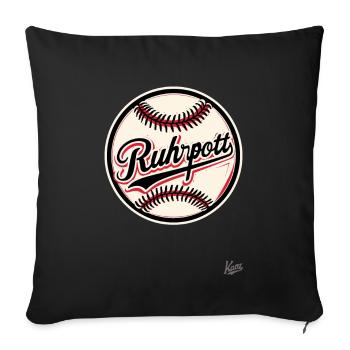 Ruhrpott - Plus que du charbon et de l’acier - Housse de coussin décorative 45 x 45 cm - noir - Devant
