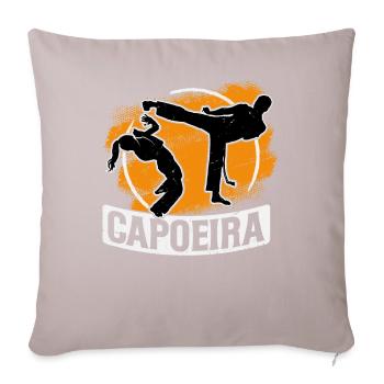 Capoeira - Sofa pillowcase 17,3'' x 17,3'' (45 x 45 cm) - light taupe - Front