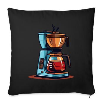 Percolator - Sofa pillowcase 17,3'' x 17,3'' (45 x 45 cm) - black - Front