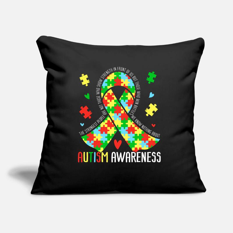 Autism Awareness Sofa pillowcase 17,3'' x 17,3'' (45 x 45 cm)
