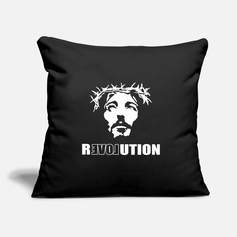 Révolution Relovution Housse de coussin décorative 45 x 45 cm