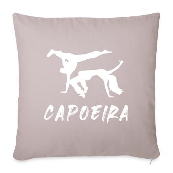 Capoeira - Sofa pillowcase 17,3'' x 17,3'' (45 x 45 cm) - light taupe - Front