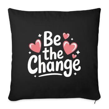 Altruismo Selfless Giving Giving School Spirit - Sofa pillowcase 17,3'' x 17,3'' (45 x 45 cm) - black - Front