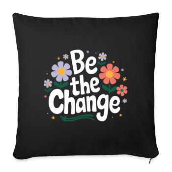 Altruismo Selfless Giving Giving School Spirit - Sofa pillowcase 17,3'' x 17,3'' (45 x 45 cm) - black - Front