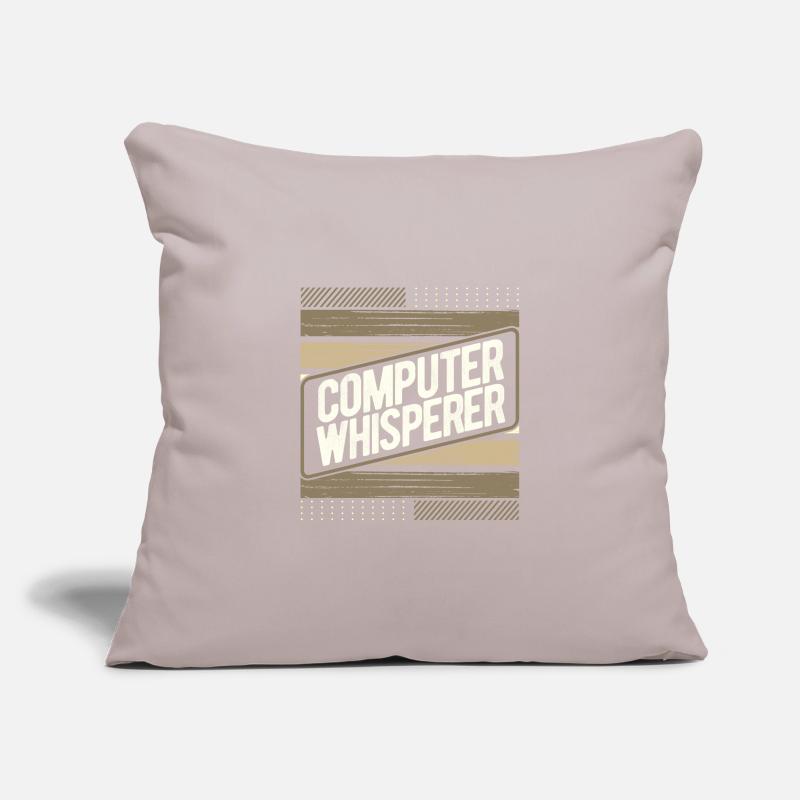 Computerflüsterer Geschenkcomputer Geschenkcomputer Sofakissenbezug 45 x 45 cm