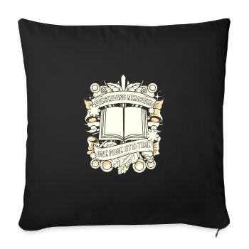 Scrapbooking Préserver les souvenirs une page à la fois - Housse de coussin décorative 45 x 45 cm - noir - Devant