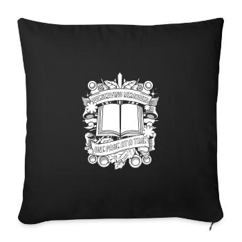 Scrapbooking Préserver les souvenirs une page à la fois - Housse de coussin décorative 45 x 45 cm - noir - Devant