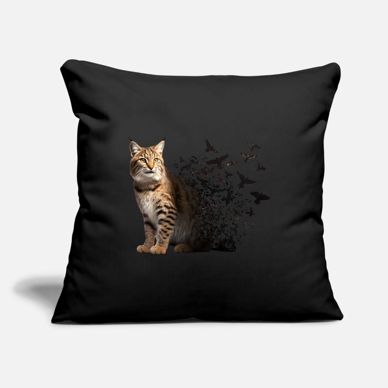 Bobcat Sofa pillowcase 17,3'' x 17,3'' (45 x 45 cm)