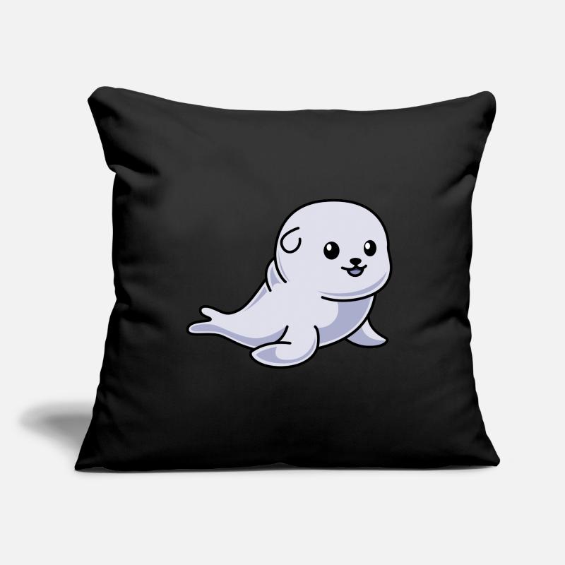 Robbe Tier Comic Sofakissenbezug 45 x 45 cm