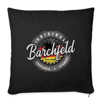 Original Germany Thüringen Barchfeld - Sofakissenbezug 45 x 45 cm - Schwarz - Vorne