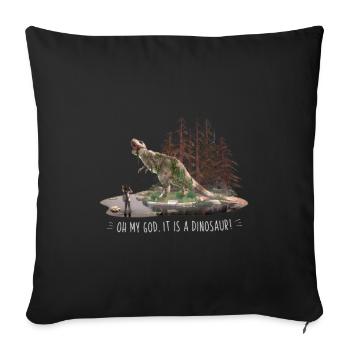 Anniversaire d'Ellie -TLOU2- (Fonds plus sombres) - Housse de coussin décorative 45 x 45 cm - noir - Devant
