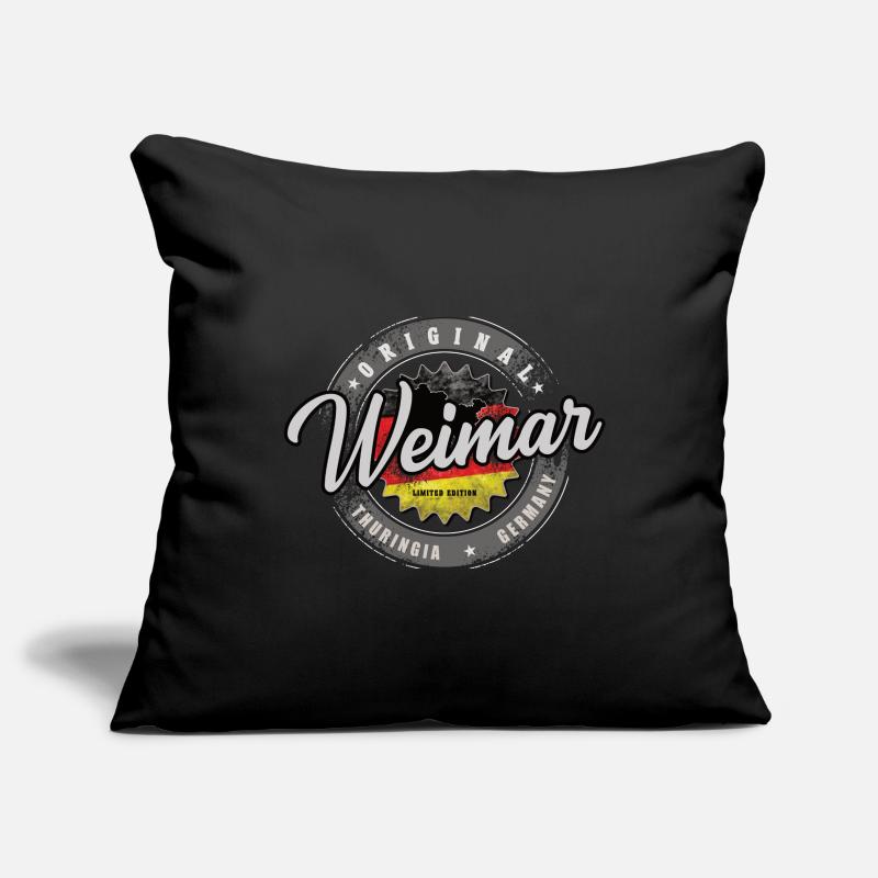 Original Germany Thuringia Weimar Thuringian Forest Sofa pillowcase 17,3'' x 17,3'' (45 x 45 cm)