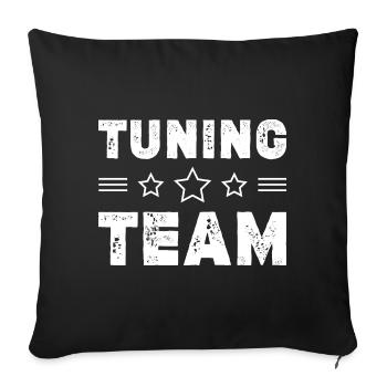 Équipe de tuning - Housse de coussin décorative 45 x 45 cm - noir - Devant