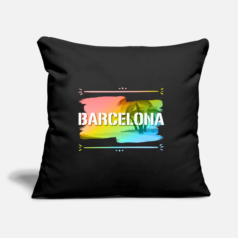 Barcelone Housse de coussin décorative 45 x 45 cm