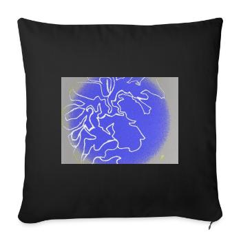 MAY K Sum23 - Sofa pillowcase 17,3'' x 17,3'' (45 x 45 cm) - black - Front