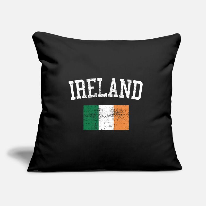Irish flag Sofa pillowcase 17,3'' x 17,3'' (45 x 45 cm)