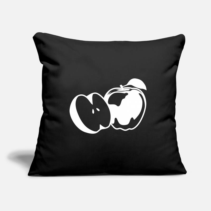 Vitamines de l’icône Apple Housse de coussin décorative 45 x 45 cm