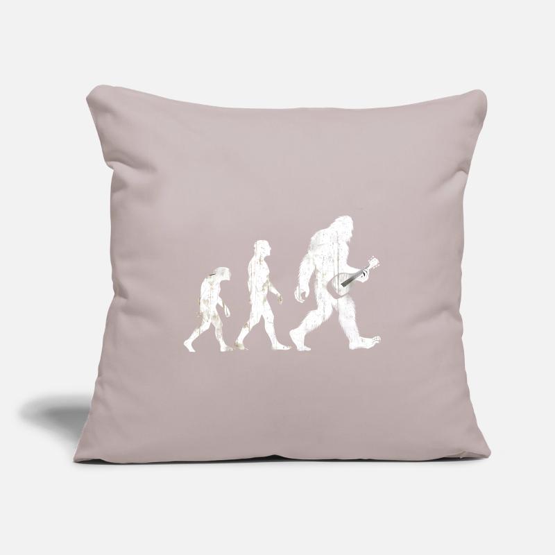 Gift for dulcimer lover Sofa pillowcase 17,3'' x 17,3'' (45 x 45 cm)