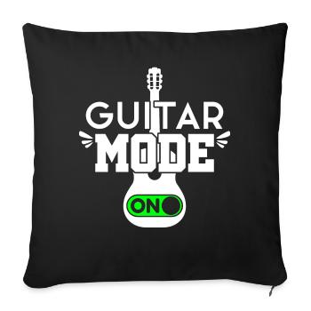 Learn Guitar Accessories - Sofa pillowcase 17,3'' x 17,3'' (45 x 45 cm) - black - Front