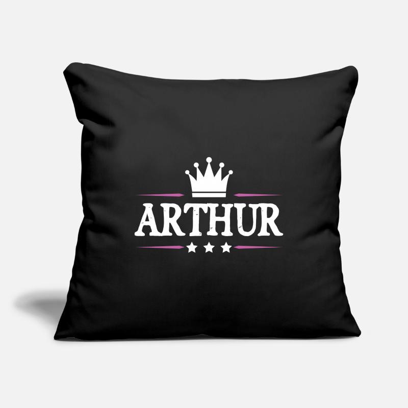 Arthur Housse de coussin décorative 45 x 45 cm