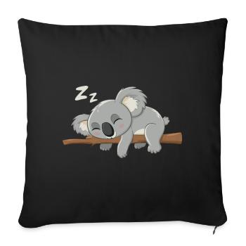 Koala Koala Koala Bear Animal - Sofa pillowcase 17,3'' x 17,3'' (45 x 45 cm) - black - Front