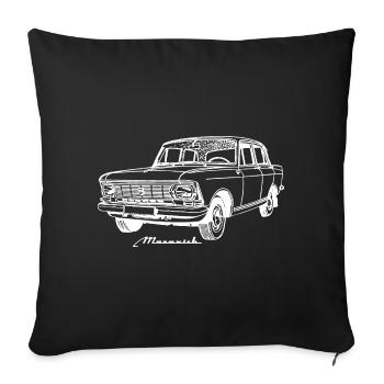Saporoshez Geschenk Russland Autoliebhaber Auto - Sofakissenbezug 45 x 45 cm - Schwarz - Vorne