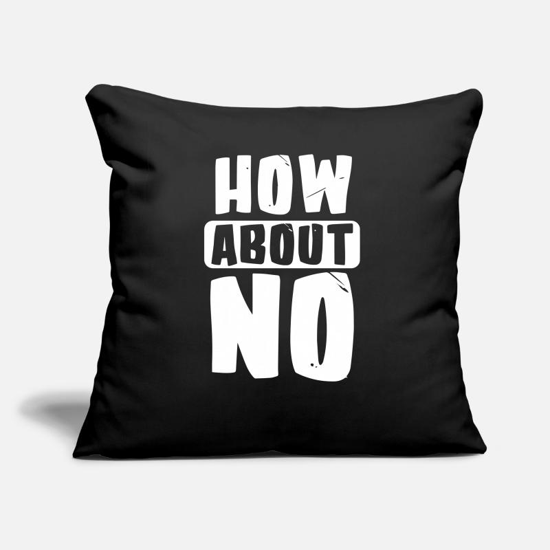 Que diriez-vous pas Housse de coussin décorative 45 x 45 cm