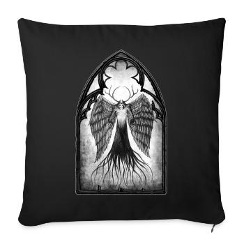 Angel of Death - Housse de coussin décorative 45 x 45 cm - noir - Devant