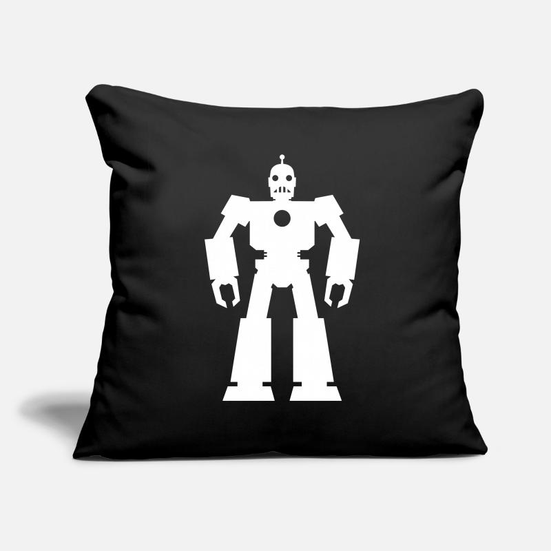 Robots – Technologie de l’IA Science-fiction Nerd Design Housse de coussin décorative 45 x 45 cm