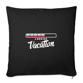 Poland Flag Used Look Polska Polish Flag - Sofa pillowcase 17,3'' x 17,3'' (45 x 45 cm) - black - Front
