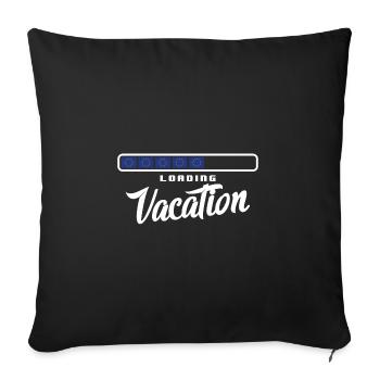 Drapeau de l’Europe Drapeau européen de l’UE - Housse de coussin décorative 45 x 45 cm - noir - Devant