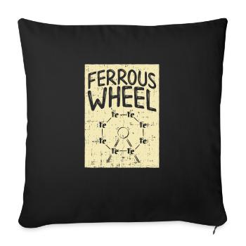 The Chemistry - Ferris Wheel! - Gift - Sofa pillowcase 17,3'' x 17,3'' (45 x 45 cm) - black - Front