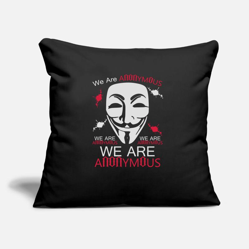 anonymous Housse de coussin décorative 45 x 45 cm