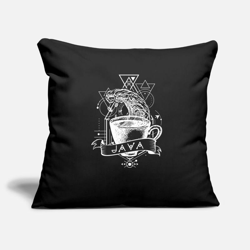 Langage de programmation Java Housse de coussin décorative 45 x 45 cm