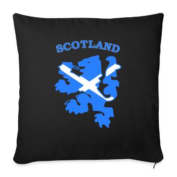 Scotland - Sofakissenbezug 45 x 45 cm - Schwarz - Vorne