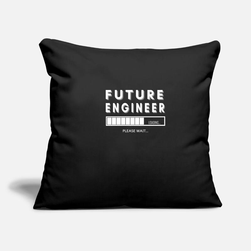 Engineer graduation student engineer Sofa pillowcase 17,3'' x 17,3'' (45 x 45 cm)