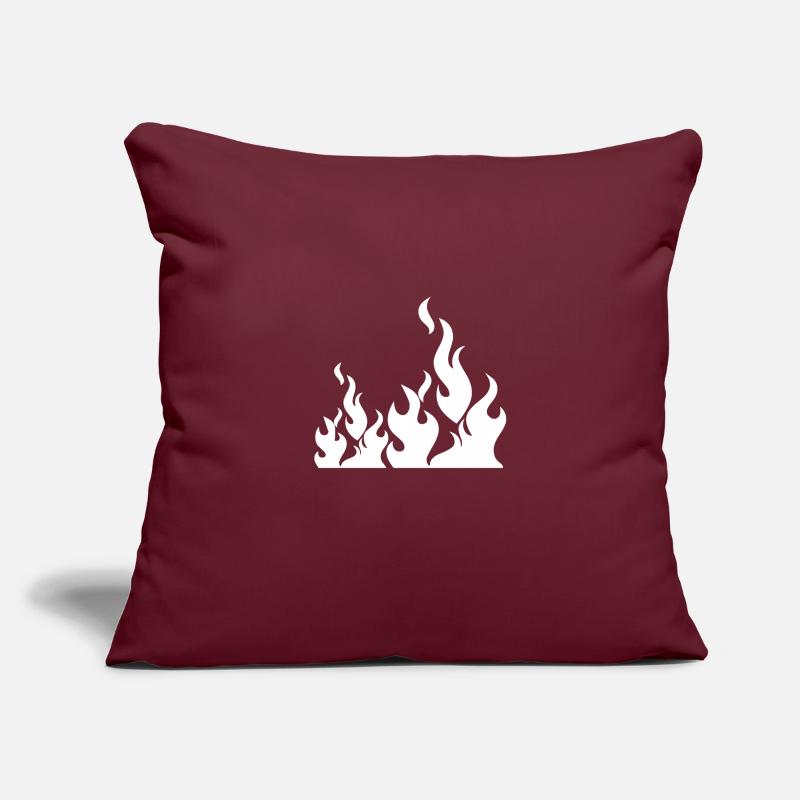 Flammen lodernd beeindruckend Sofakissenbezug 45 x 45 cm