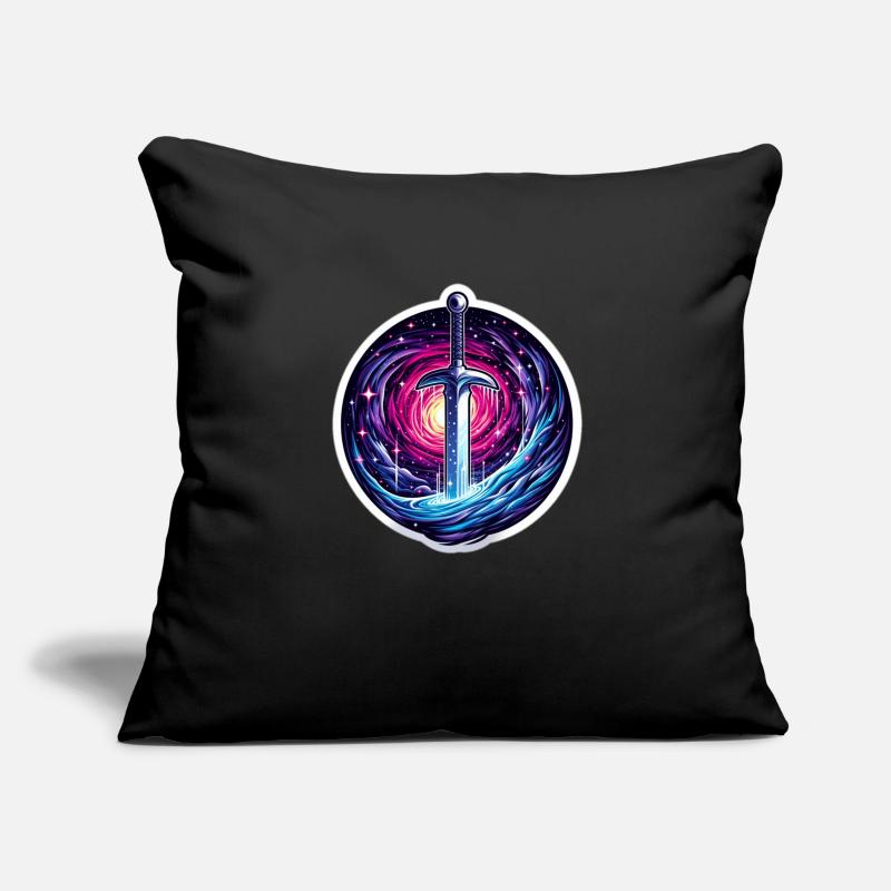 Épée céleste Housse de coussin décorative 45 x 45 cm