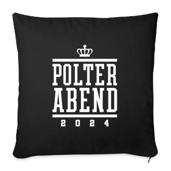 Bachelor Party 2024 - Sofa pillowcase 17,3'' x 17,3'' (45 x 45 cm) - black - Front