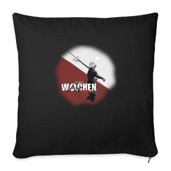 City Guard - Sofa pillowcase 17,3'' x 17,3'' (45 x 45 cm) - black - Front