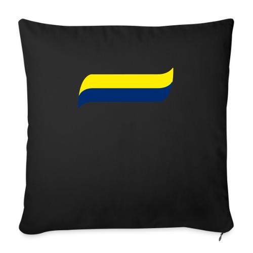 sari lacivert - Sofa pillowcase 17,3'' x 17,3'' (45 x 45 cm)