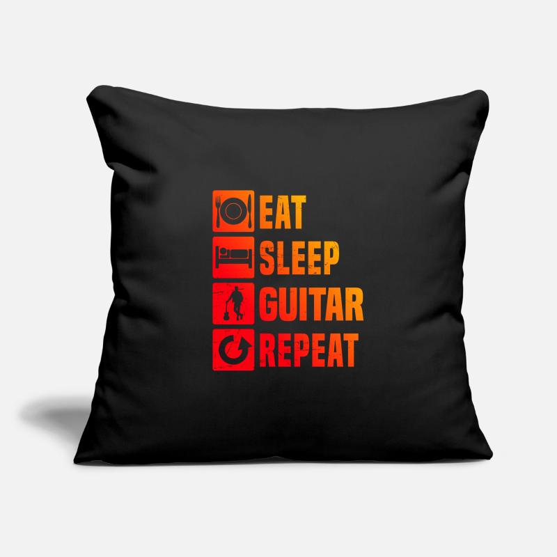 Guitar electronic guitar classical guitar Sofa pillowcase 17,3'' x 17,3'' (45 x 45 cm)