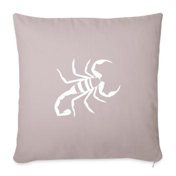 Scorpio astrological sign - Sofa pillowcase 17,3'' x 17,3'' (45 x 45 cm) - light taupe - Front