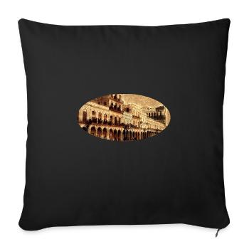 Cuba - Housse de coussin décorative 45 x 45 cm - noir - Devant