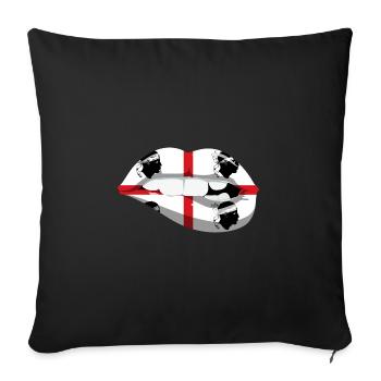 Sardinia Flag Sardinian Flag Sardegna Flag - Sofa pillowcase 17,3'' x 17,3'' (45 x 45 cm) - black - Front