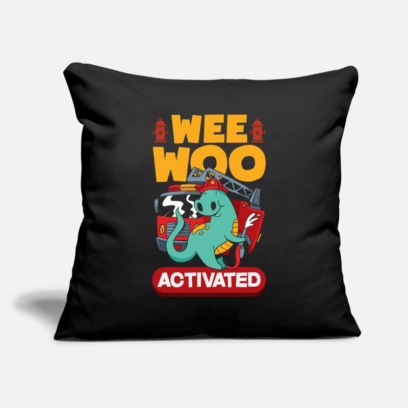 Wee Woo Squad Fire Tiny Feuerwehrmann Sofakissenbezug 45 x 45 cm