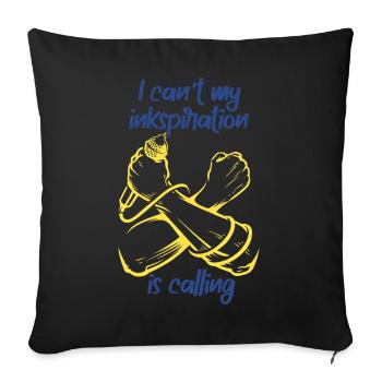 Poésie Slam Ink Stimulation Slam Poésie - Housse de coussin décorative 45 x 45 cm - noir - Devant