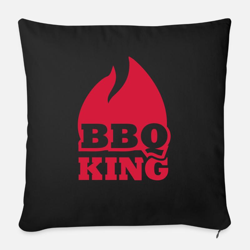 Grillen - Sofakissenbezug 45 x 45 cm - Schwarz