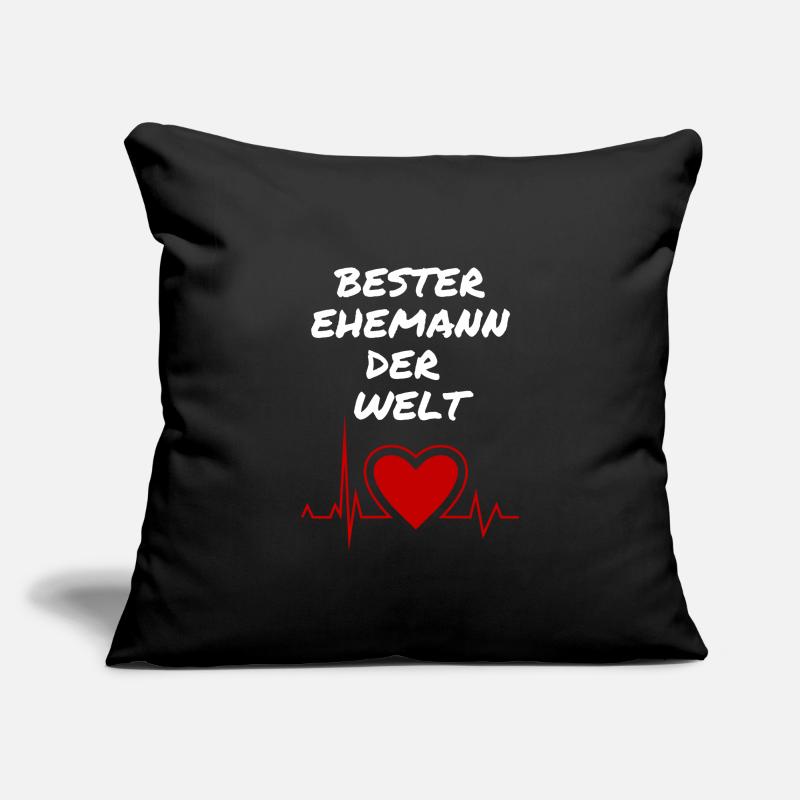 Bester Ehemann der Welt Sofakissenbezug 45 x 45 cm